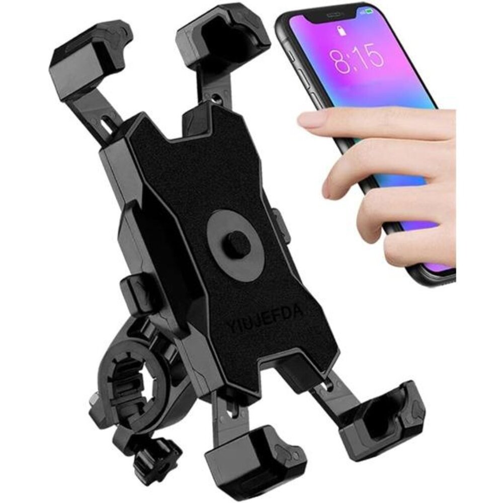 2024 Upgraded Bike Phone Mount, Easy Install and Quick Release Bicycle -